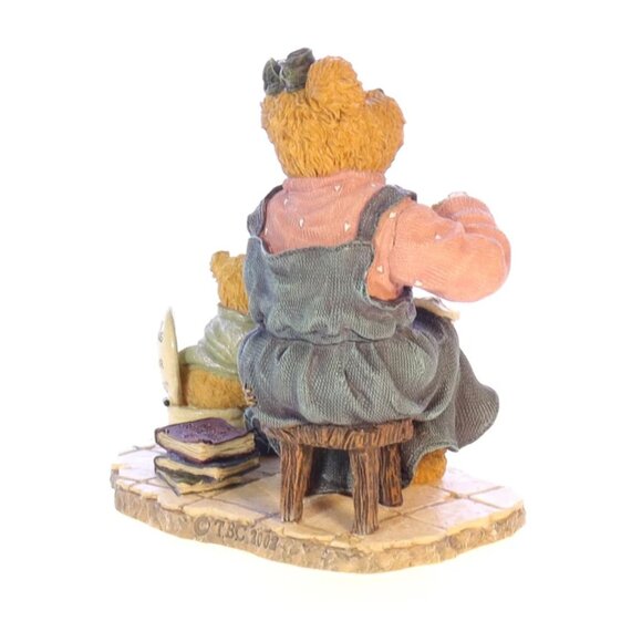 Boyds Bears & Friends Momma With Taylor Resin Figurine In Original Box - Picture 6 of 14